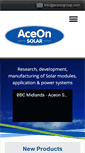 Mobile Screenshot of aceonsolar.com
